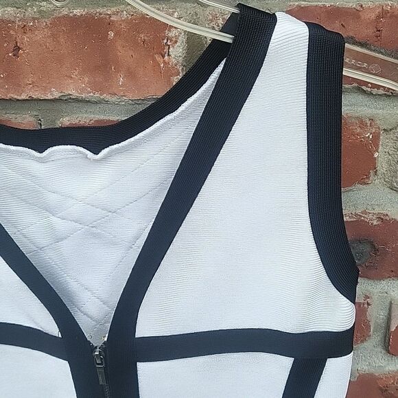 Bebe high low hem bandage dress - Picture 5 of 8